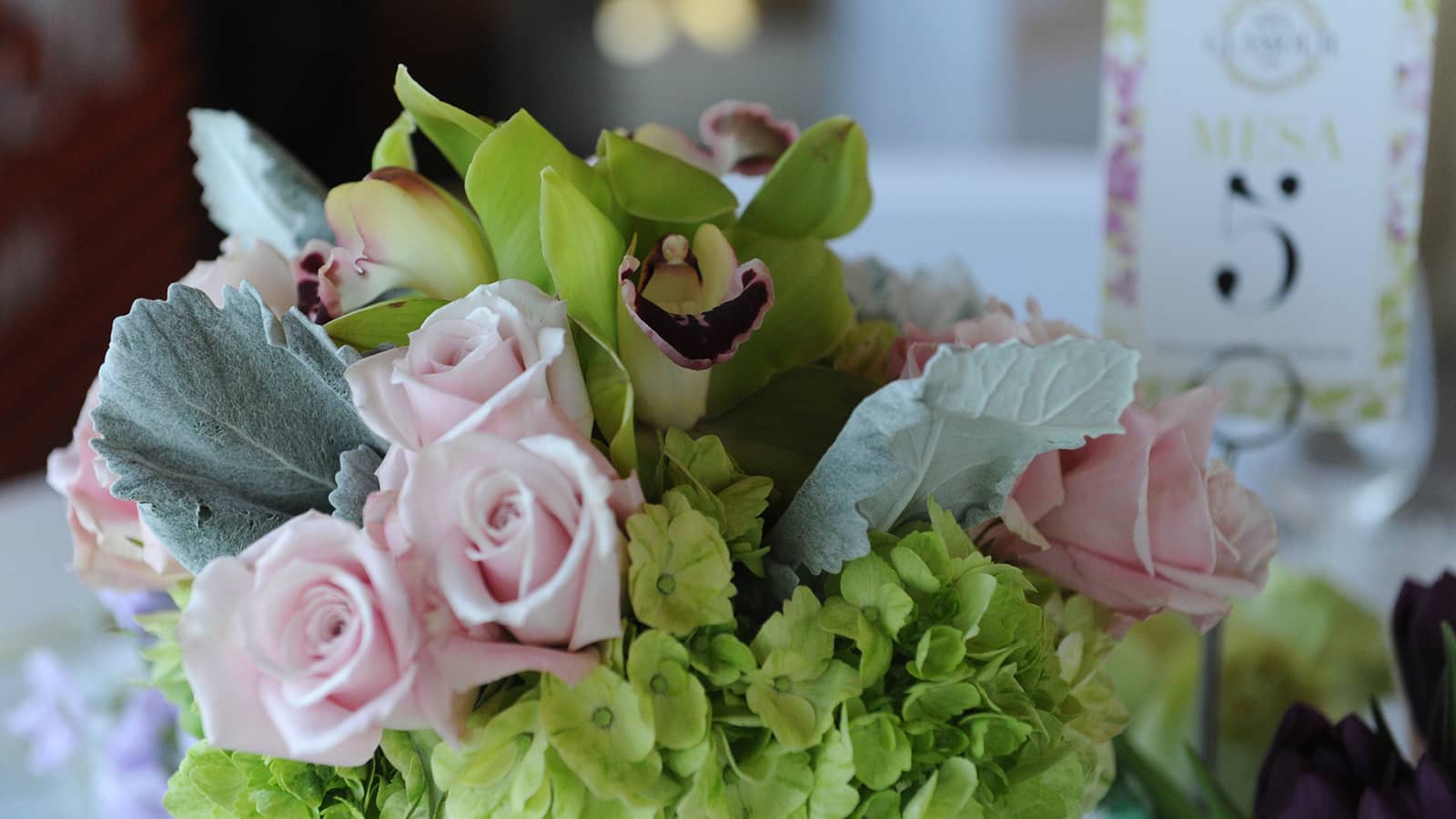 Floral arrangements for a Corporate Event