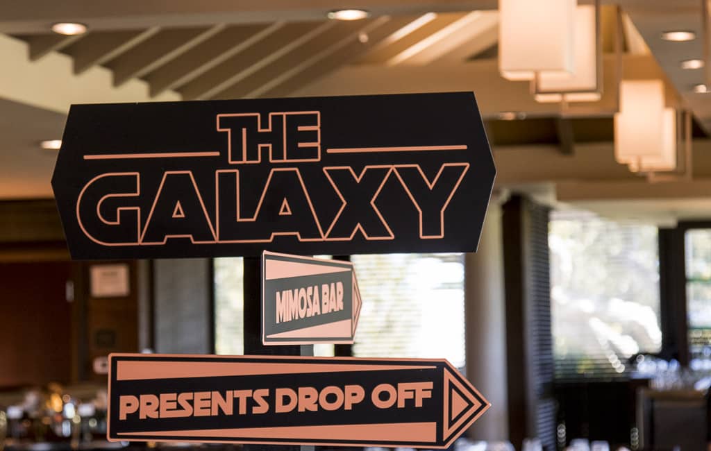 Event Signage | Duracell's Star Wars Theme Party